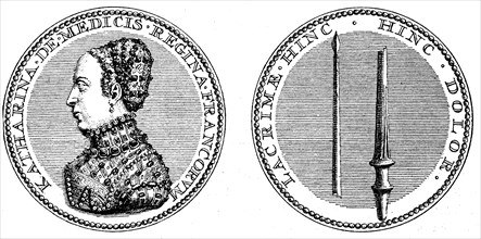 Medal on the death of King Henry II of France  /  Medaille auf den Tod König Heinrich II. von Frankreich
