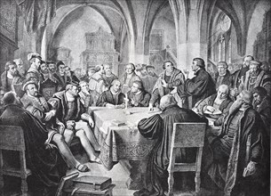 The Marburg Colloquy was a meeting at Marburg Castle