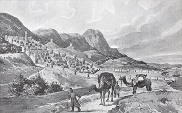 Derbent and the Caucasian Wall at the beginning of the 19th century