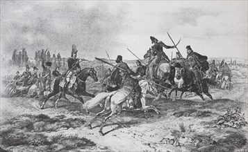 Fight with Cossacks