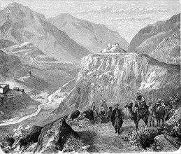 Fort Ali Musdschid at the Chaiber Pass