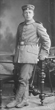 Man in military uniform of World War 1