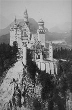 Neuschwanstein Castle in 1888