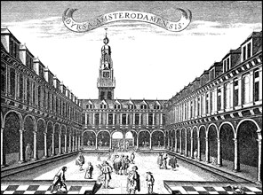 the stock exchange in Amsterdam