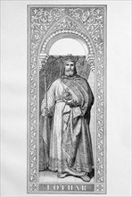 Lothar III. (* Before June 9, 1075; † 3 December 1137) was since 1106 Duke of Saxony, and from 1125 king and 1133-1137 Emperor of the Holy Roman Empire  /  Lothar III. (* vor dem 9. Juni 1075; † 3. De...