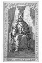 Charles the Great (Charlemagne; * April 2 747 or 748, † 28 January 814) was 768-814 king of the Frankish Empire  /  Karl der Grosse ( Charlemagne; * 2. April 747 oder 748; † 28. Januar 814) war von 76...