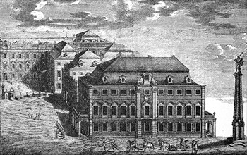 Schloss Ludwigsburg in the 18th century