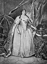 Anna Ivanovna (. * February 7, 1693; † 28 October 1740) was Empress of Russia from 1730 to 1740  /  Anna Iwanowna (*7. Februar 1693; † 28. Oktober 1740) war Kaiserin von Russland von 1730 bis 1740