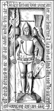 German knight in the second half of the 14th century
