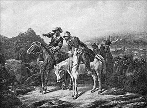 Cromwellsche riders in the Civil War of 1642 - 1646