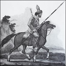 a donischer Cossack on horseback