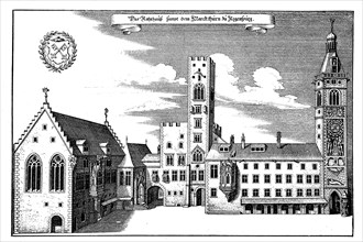 The town hall of Regensburg