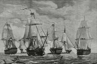 Battle of Trafalgar, The Spanish ship "Principe de Asturias"