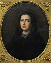 Luis de Madrazo y Kuntz, Portrait of Bernarda Albacete y Albert, 1861