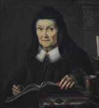 Rafal Hadziewicz, Portrait of Julia Hadziewicz, mother of the artist, 1860