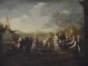 Michal Stachowicz, Kosciuszko saving Poland from the grave, 1794
