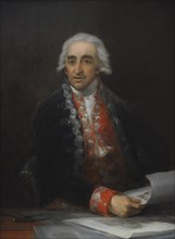 Juan Antonio de Villanueva y de Montes, Portrait by Francisco de Goya y Lucientes