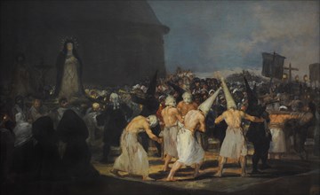 Francisco de Goya y Lucientes, A Procession of Flagellants, 1808-1812