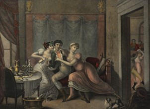 France. Licentiousness, ca.1810,