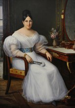 Francisco Lacoma y Fontanet, Portrait of Carmen Moreno, 1833
