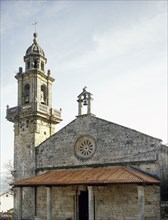 Church of San Pedro, Spain, Galicia,