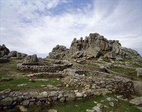 Iron Age Settlement, 1st century BC-1st century AD, Castro of Baroña,
