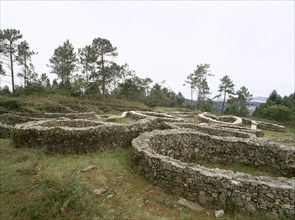 Castro of Borneiro, Spain, Galicia,