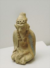 Seated human figure, Mayan culture