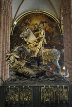 Bernt Notke, Equestrian statue of Saint George and the Dragon