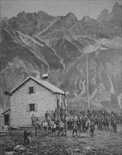 The opening of the Kemptner Hut in the Allgäu Alps