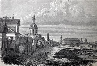 View of the city of Kazan