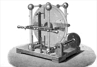 Holtz electrostatic influence machine