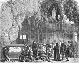 Marian grotto and pilgrimage site Lourdes