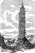 The bell tower in Aquileia