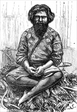 Man from the Ainu tribe