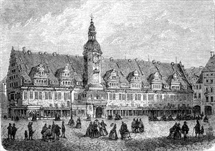 The City Hall of Leipzig