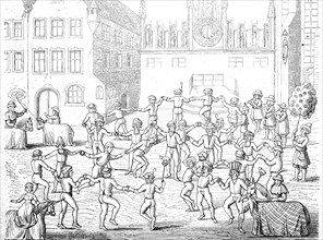 The butcher's dance from 1449