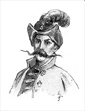 Hat fashion and beard fashion of men in Poland in the 19th century  /  Hutmode und Bartmode der Männer in Polen im 19