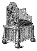 The throne of the emperor in Goslar