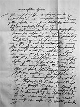 Letter from Prince Blücher dated July 16