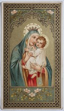 Holy image Madonna with Child  /   Heiligenbild