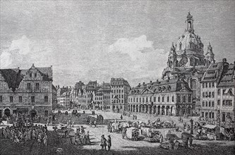The new market to Dresden