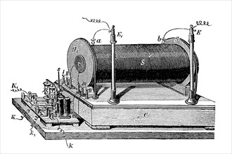 Henry Daniel Ruhmkorff's induction coil / inductor