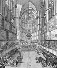Anointing of King Louis XIV in Reims Cathedral