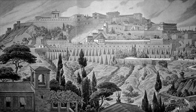 The upper town of Pergamon in the 2nd century