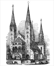 The cathedral in Bamberg