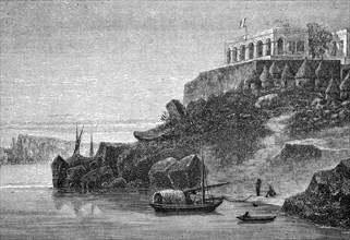 the former French Fort Faidherbe at Senegal