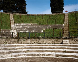 Pompeii, Ancient Roman city, Large Theatre