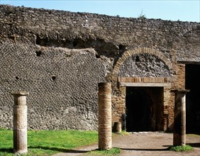 Pompeii, Ancient Roman city, Little Theatre or Odeon