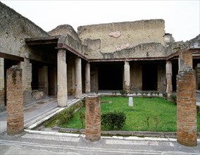Herculaneum, House of the Black Hall